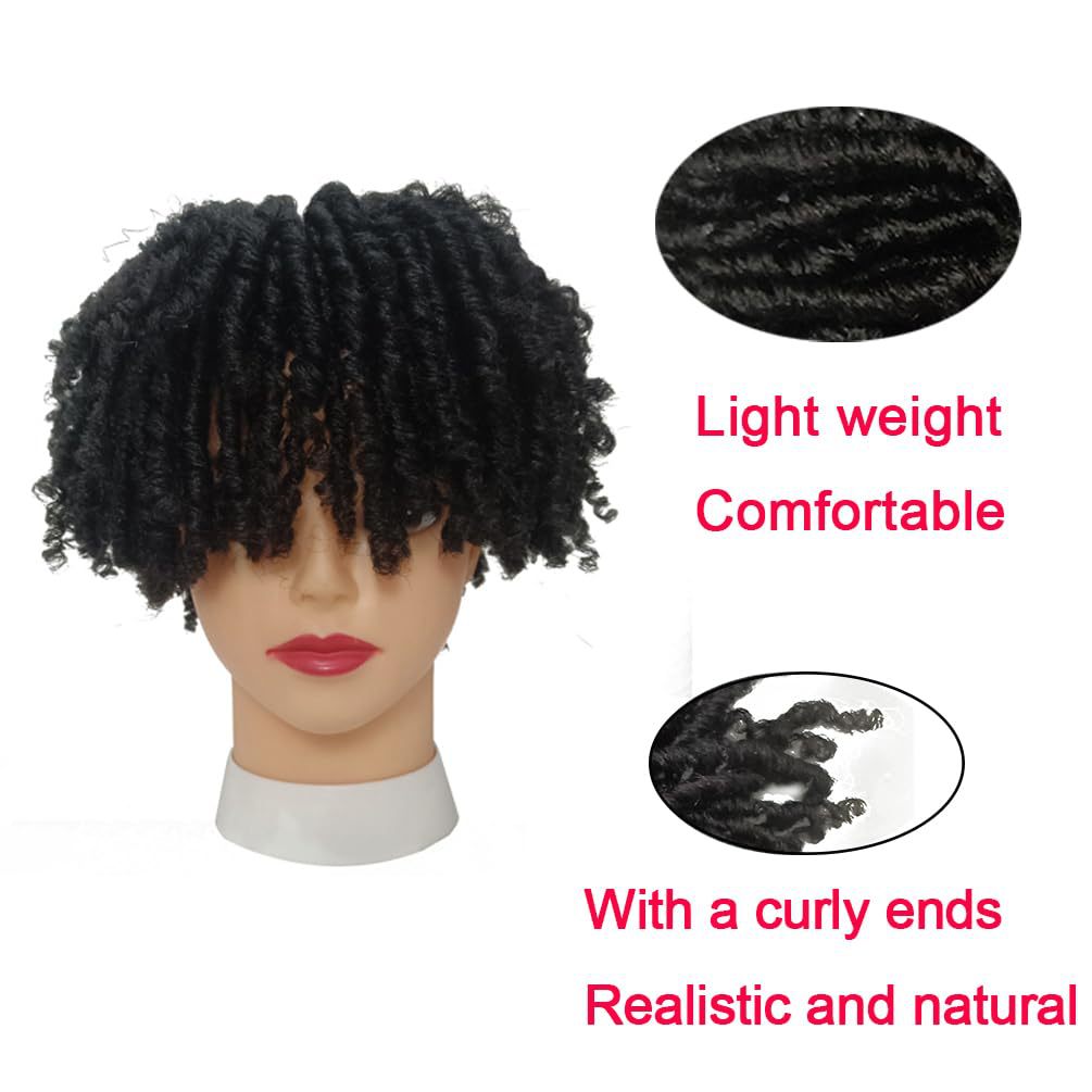 61 Inch Synthetic Hair African Wig Crochet Hair Block dreadlock Tongqu100g Black dreadlocks stuck directly on top of the head