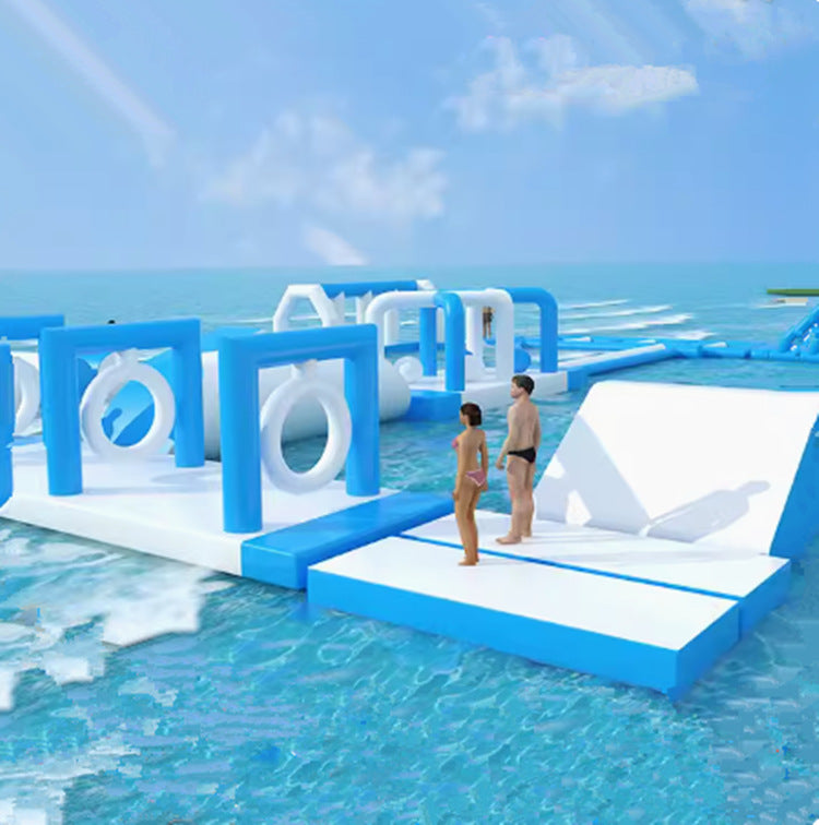Water Park Obstacle Course Water Challenge Water Park Attractions for Adults and Children Water Park Amusement Park Manufacturer