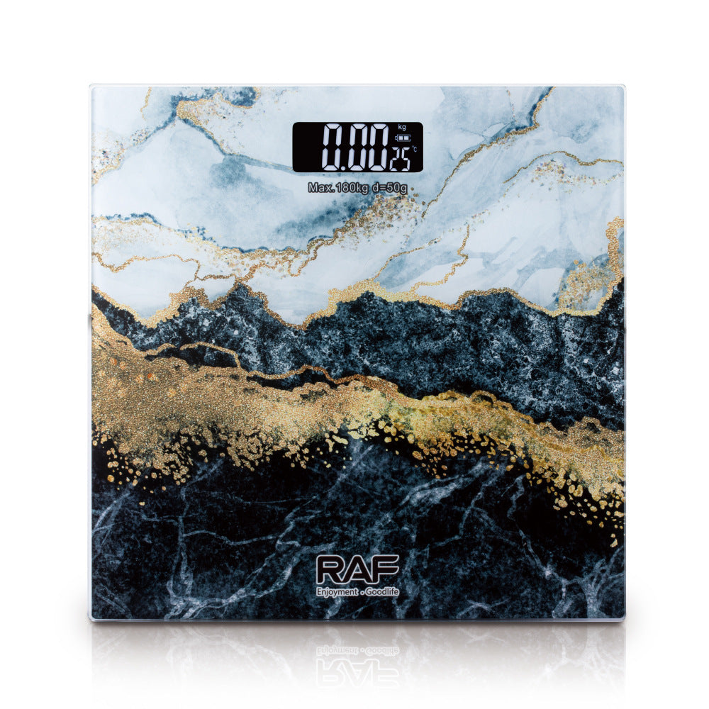 RA  Body Fat Scale Home Use Body Scale LCD Display Body Fat Scale Rechargeable Smart Electronic Scale Weight Scale