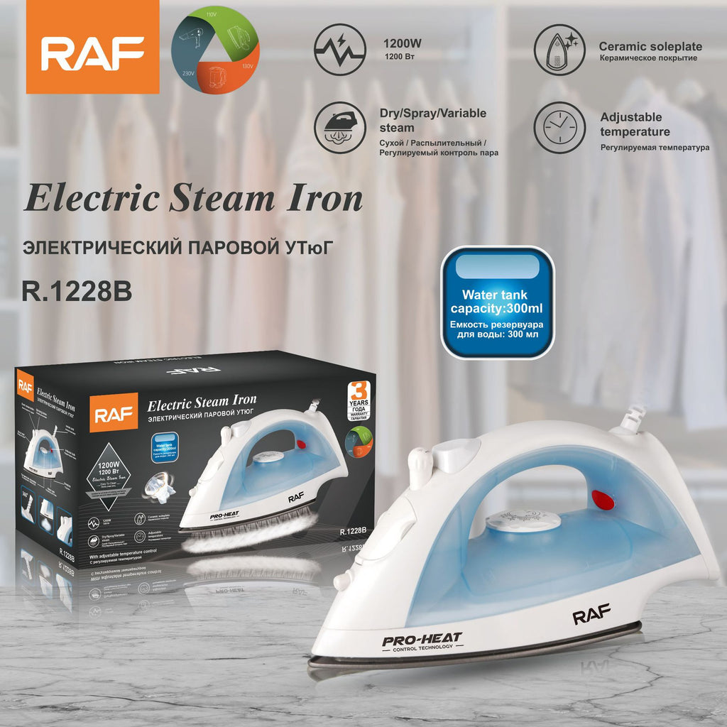European Standard Hot-Selling Household Handheld Steam Electric Iron Small Portable Iron1200W Wholesale