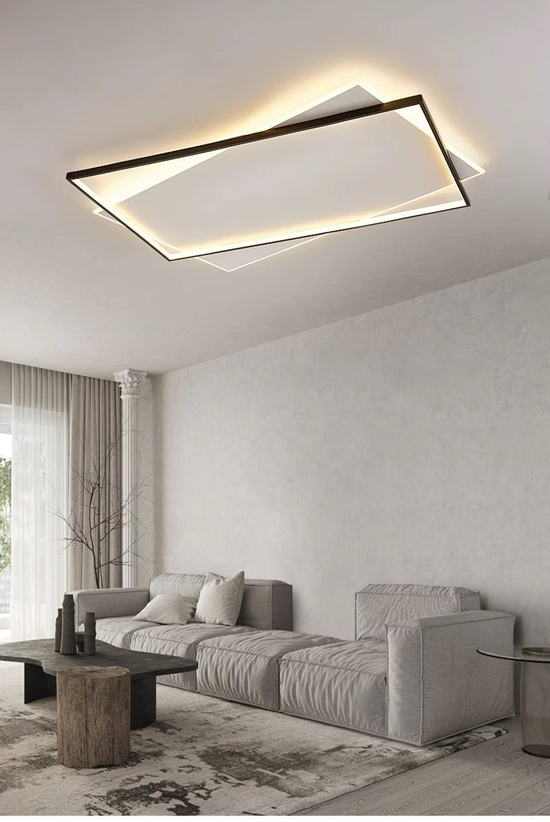 Lamp in the living room led Ceiling Light Modern Simple Elegant Main Light Three Rooms Two Halls Package Combination Lighting Zhongshan Lighting