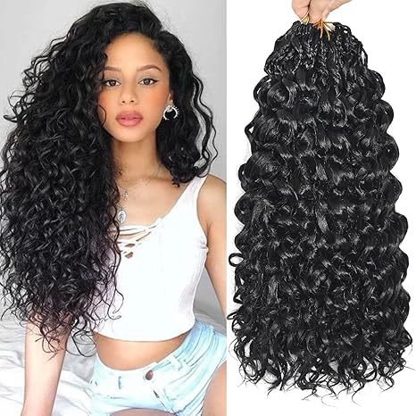 Synthetic Wig Crochet Hair European and American Style Dreadlocks Curly Hair Three-Strand Braid GOGOCurlCrochetHair Long Curly Hair