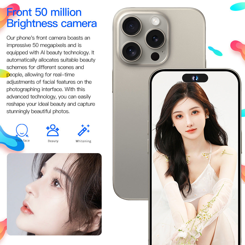 Exclusive Supply i15 Pro Max High-End Smartphone16+1T Smartphones In Stock Wholesale