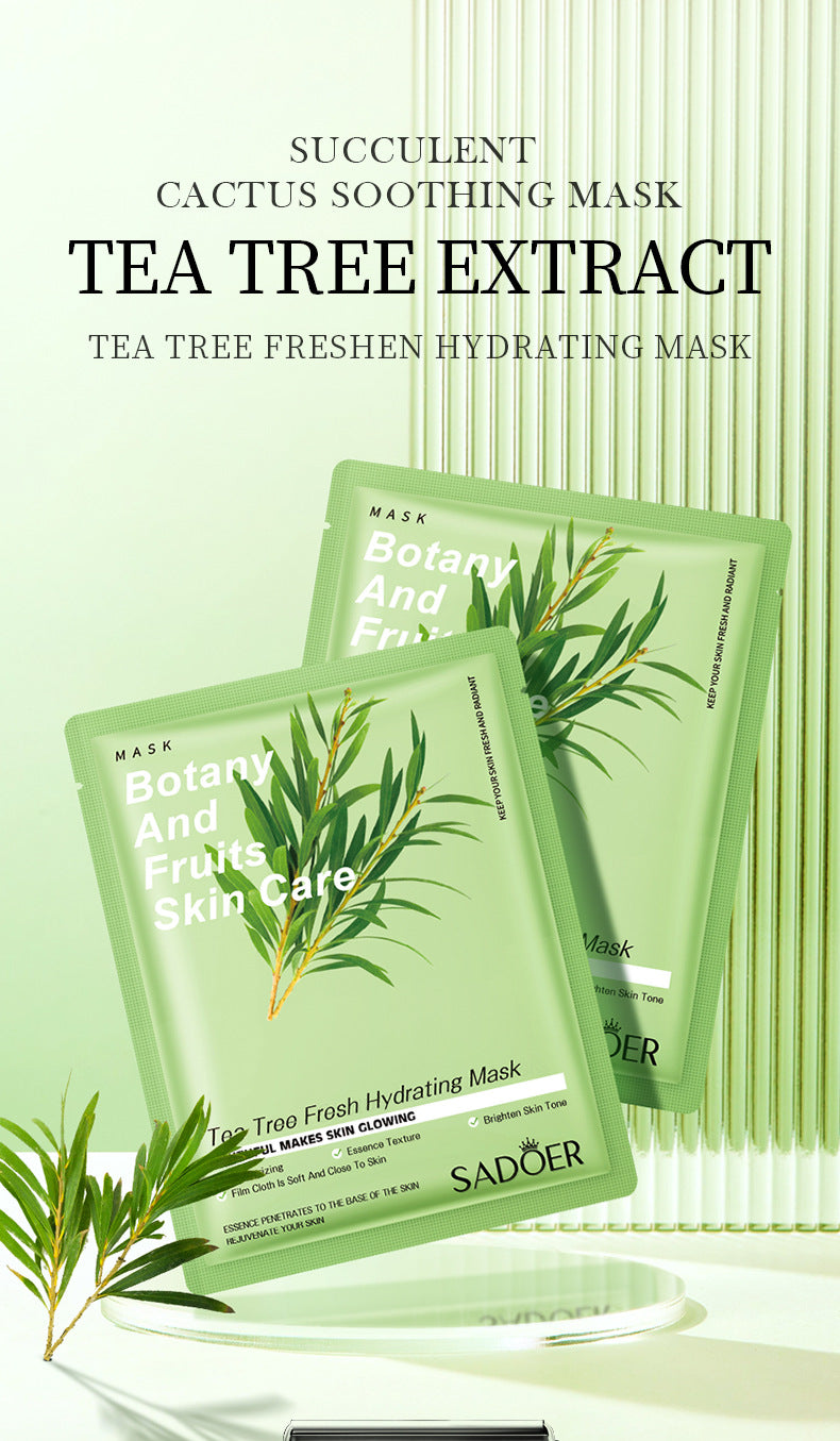 Fruit Mask SADOER Avocado Rose Hydrating Moisturizing Tablets Cross-border Foreign Trade Skincare Wholesale