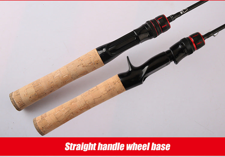 Wholesale Horse Mouth Rod Set ul Ultra-Soft Carbon Lure Rod Ultra-Light Straight Handle Solid Rod Tip Lure Fishing Rod