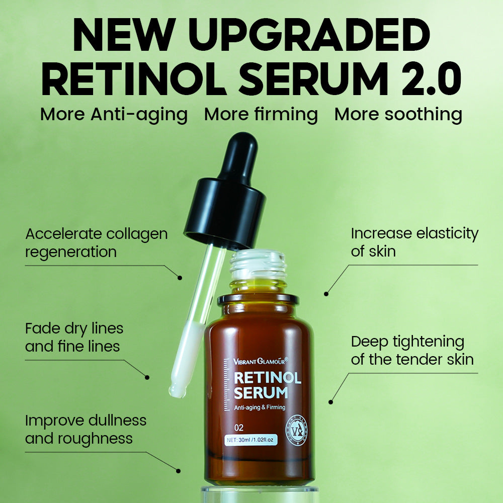 VIBRANT GLAMOUR Retinol Facial Essence Upgraded Packaging30ml  VG-MB004