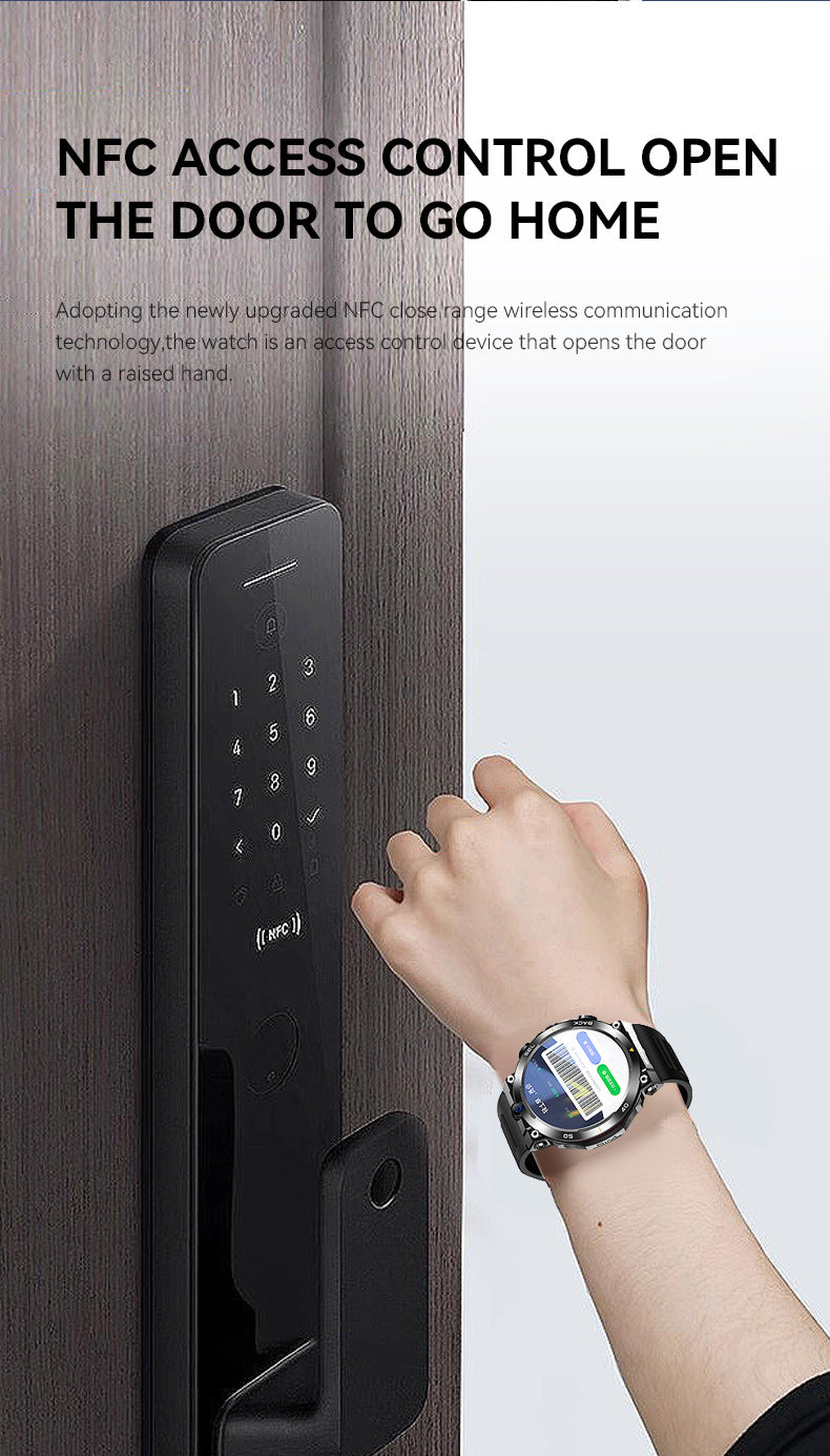 H10Smart Watch5G Full Netcom SIM Card Google Store Support APP Download Dual Camera Video Call
