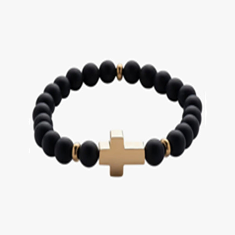 AliExpress8mm Volcanic Lava Stone Bracelet Natural Emperor Stone Couple Fashion Bracelet Factory Direct Sale