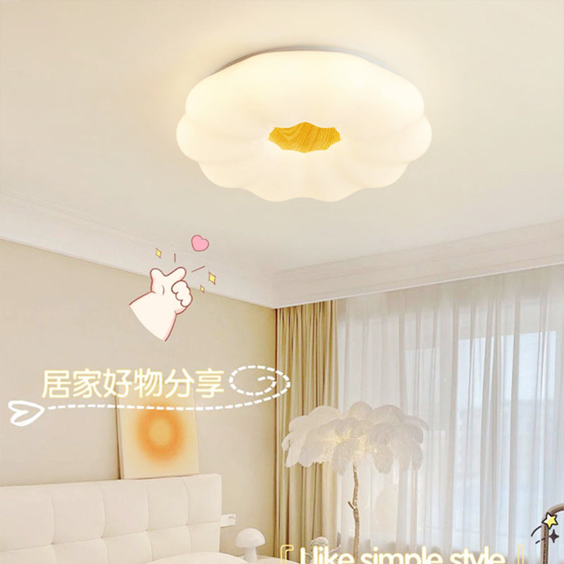 Creative2025New Year's New Warm Minimalist Cream Style Home Bedroom Ceiling Lamp Master Bedroom Lamp Simple Modern
