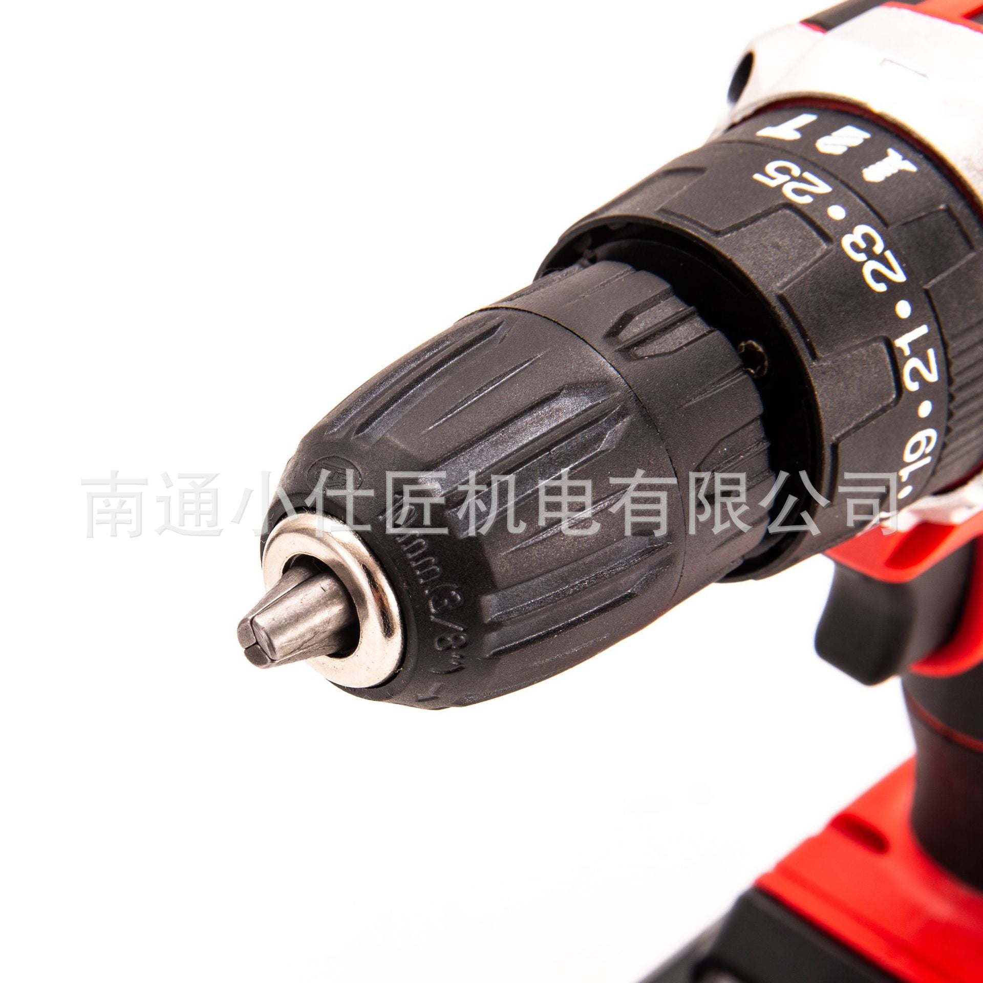 Dual-Speed Cordless Drill Brushless Cross-Border Model Brushless Impact Drill Dropshipping One Battery One Charger Plastic Case Drilling Tool