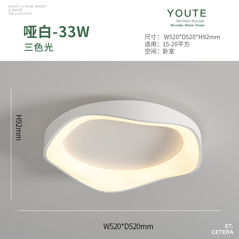 Macaron Ceiling Light Ultra-thin Living Room Lamp Home Decoration Modern Minimalist Bedroom Lamp led Creative Round Shape Ceiling Lamp