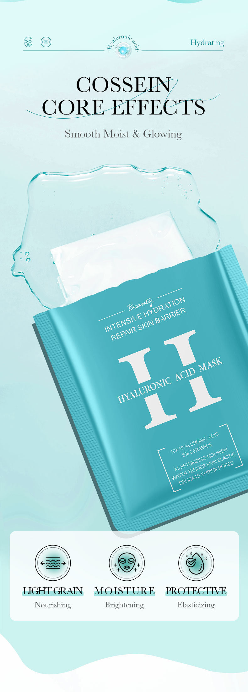 Full English Mask25g BIOAOUA Dimension C Retinol Hydrating Moisturizing Mask Sheet Pack  Wholesale