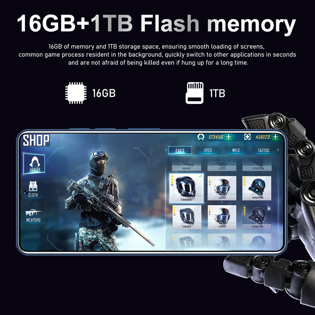 New GT10 Pro In-stock Mobile Phones16+1T Android Phone Factory Price(Popular)