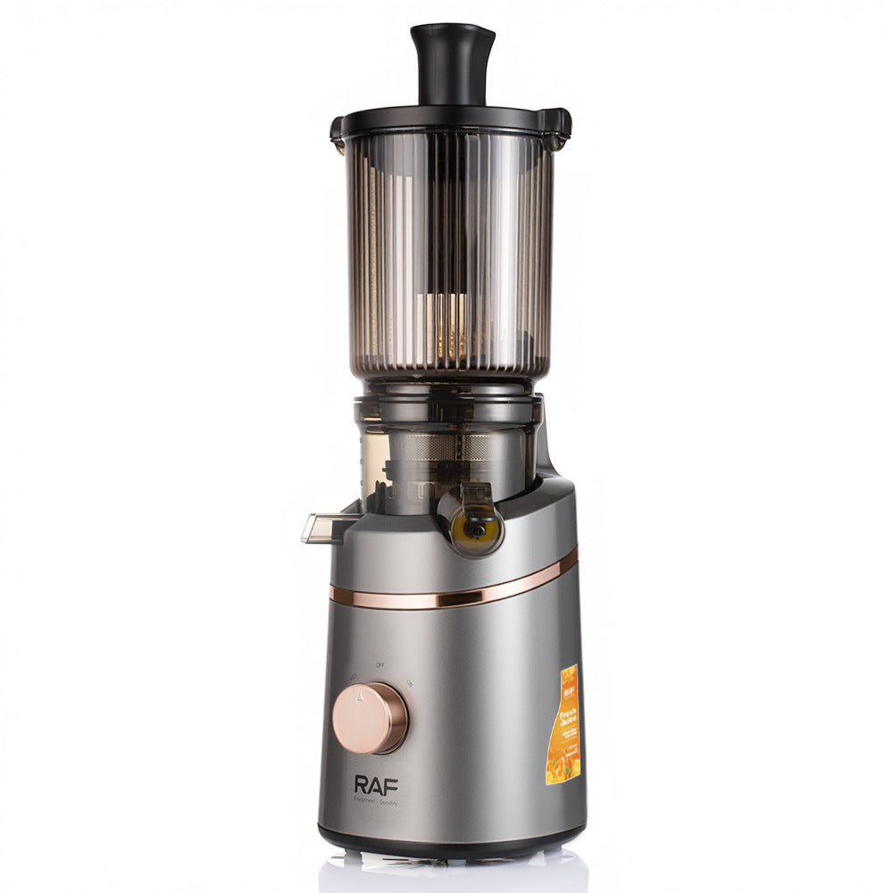 RAF EU Standard Original Juice Extractor Household Fully Automatic Large Caliber Pulp Juice Separation Juicer Easy to Clean