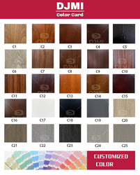 China Top Manufacturers Custom Design High Quality Residential Internal Room Aluminum Frame Wooden Doors for Houses