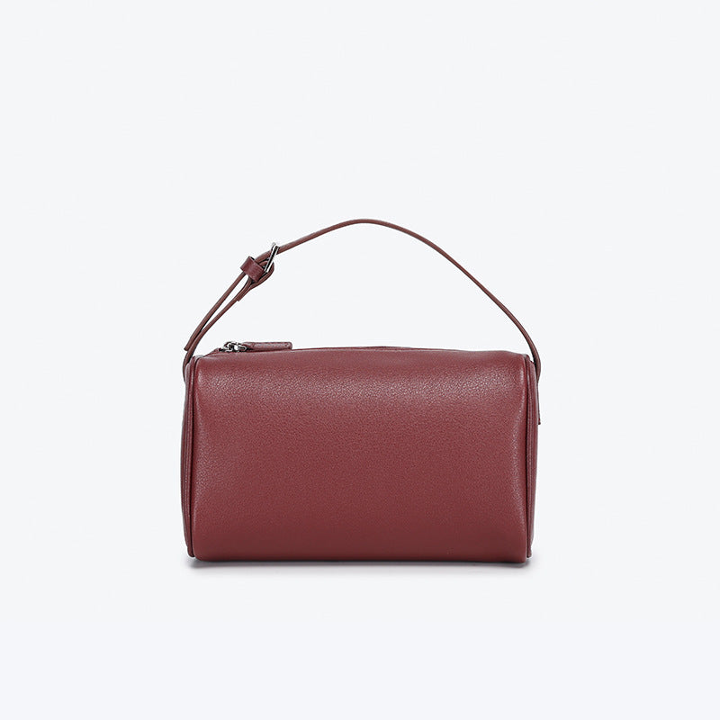 Pencil Case Bag Simple Women's Handbag Niche Versatile Shoulder Bag Light Luxury Fashion Design Crossbody Bag Women's Commuting