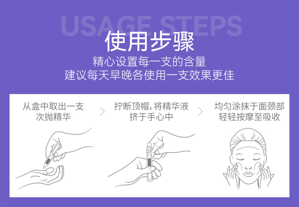 Anti-Wrinkle Restructured Collagen Single-Use Serum Firming Hydrating Moisturizing High-End Single-Use Skin Renewal