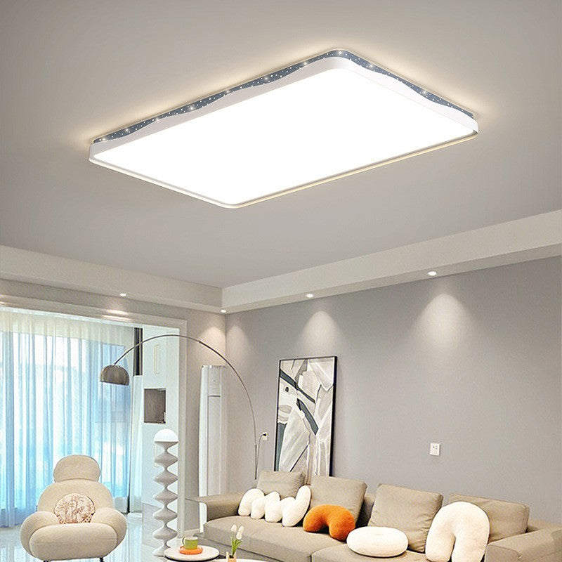 New Nordic Style Living Room Lamp for Home Use, Elegant led Ceiling Lamp Iron Art Room Lamp Creative Simple Bedroom Lamp Round Shape