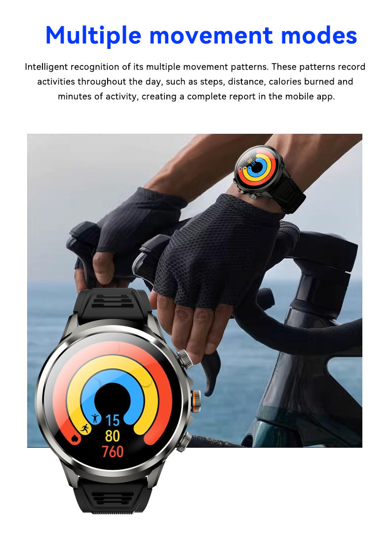 H18 Pro Smart Watch5G SIM Card Global Communication Google APP Download Rotating Camera Video Call Photo