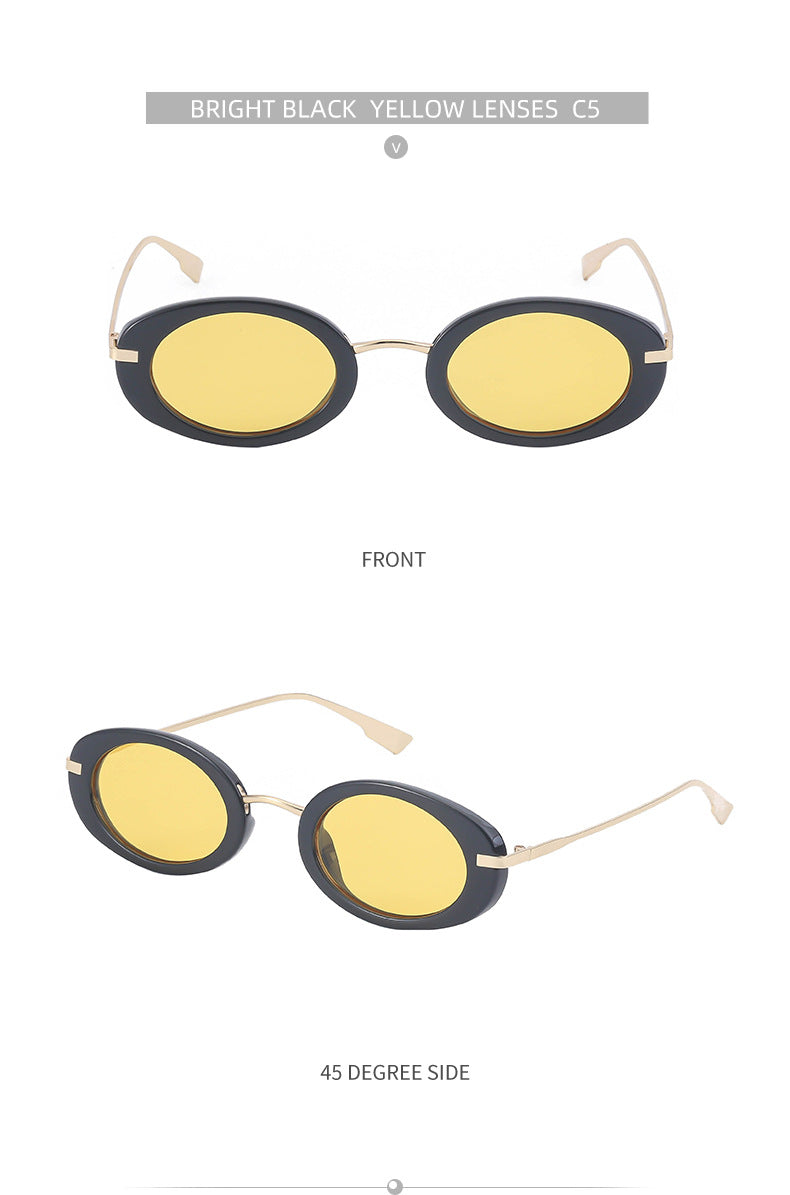 Vintage Steampunk Style Sunglasses for Women Trendy High-End Small Frame Sunglasses for Men Wholesale