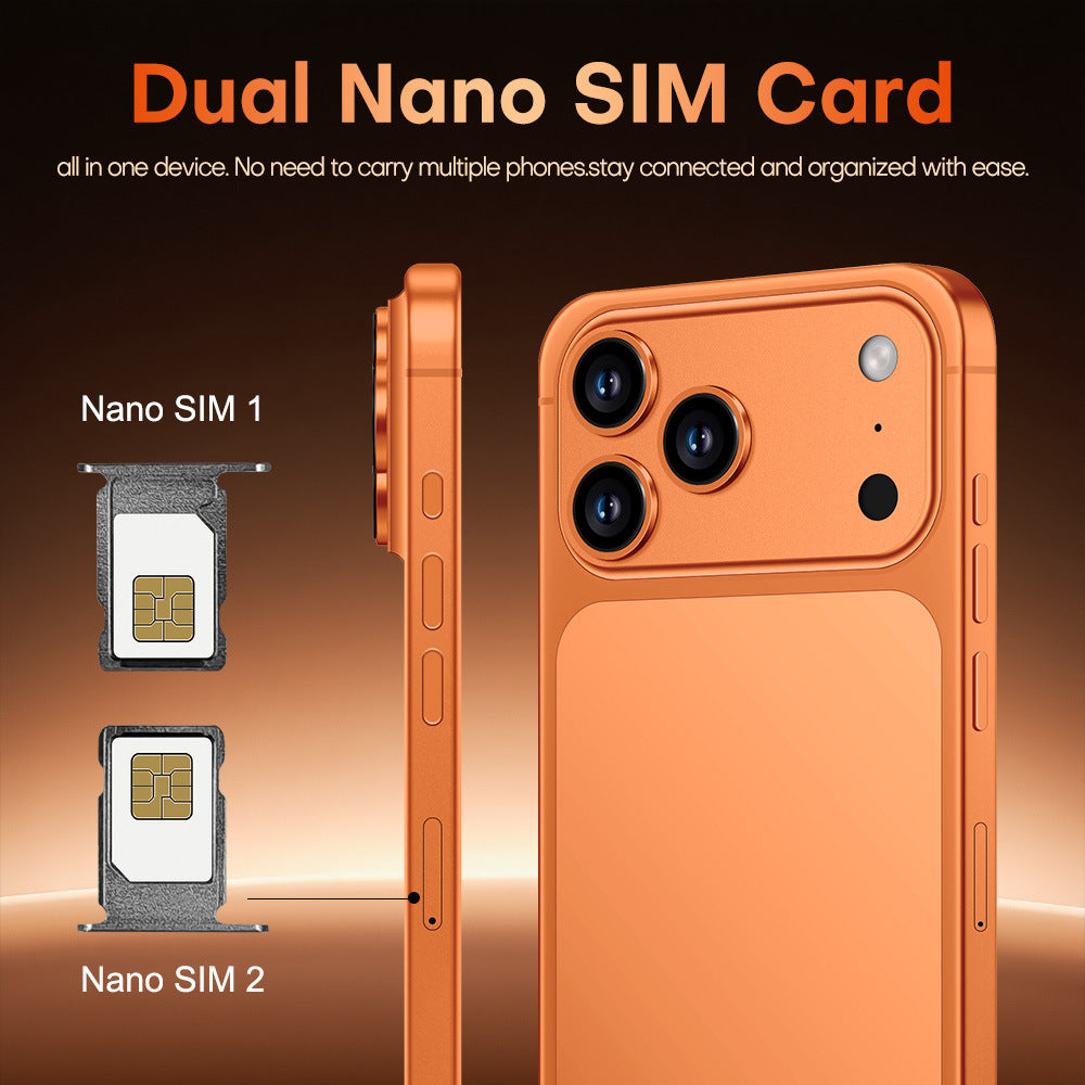 New i17 ProMax Smartphone Android7.3Inch16+1T Mobile Phone Source Manufacturer