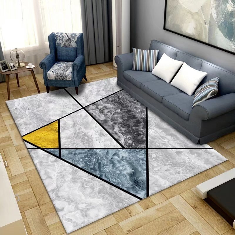 Crystal Velvet Carpet Home Carpet Simple Nordic Classical Office Carpet Full Coverage Bedside Rug Living Room Carpet
