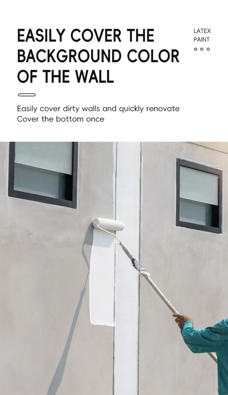 Qixia Exterior Wall Latex Paint Wall Renovation Special Repair Exterior Wall Paint Color Change Coating Wall Paint Exterior Wall Coating