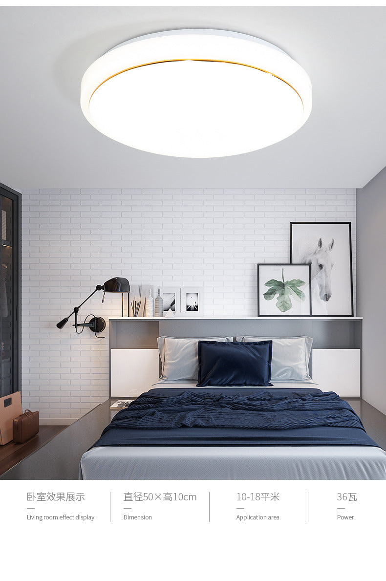 led Ceiling Lamp Modern Minimalist Acrylic Living Room Lamp Round led Bedroom Restaurant Light Balcony Aisle Engineering Light