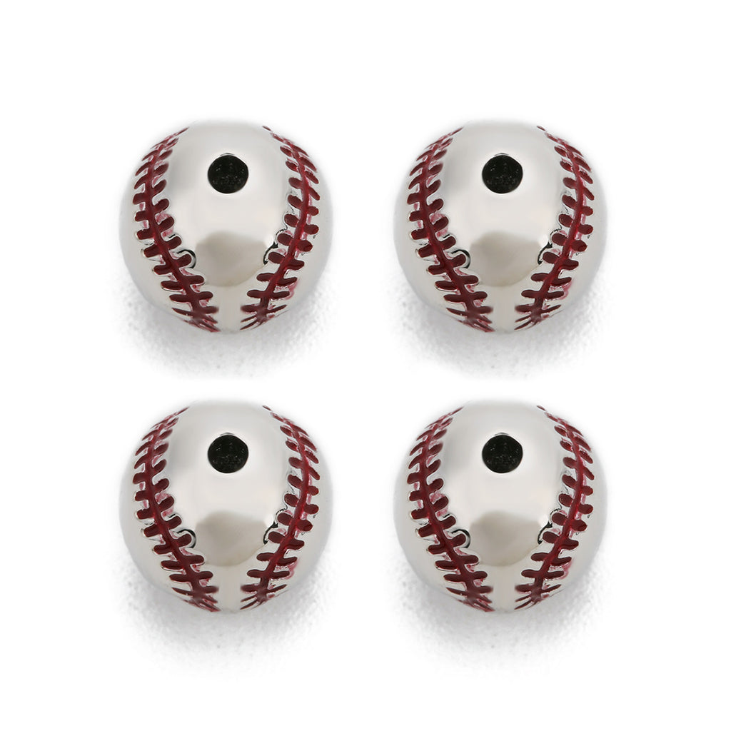 diy Baseball Beads Men's Beaded Bracelet Loose Beads Accessories Jewelry Women's Bracelet Small Items Wholesale10mm