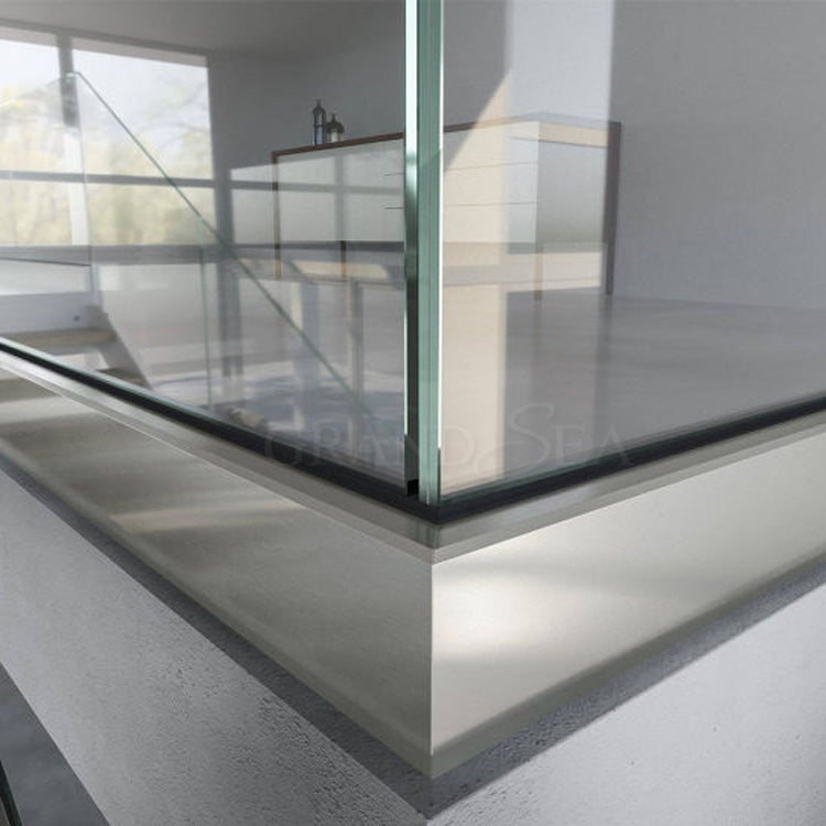 Modern Cheap Balcony Stair Stainless Steel Glass Railing Design