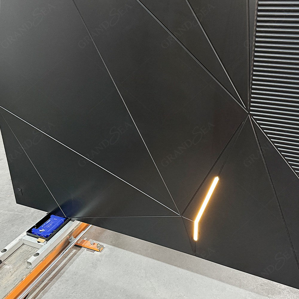 USA Style Exterior Modern High Glossy Black Solid Metal Front Aluminum Stainless Steel Pivot Entry Doors Price