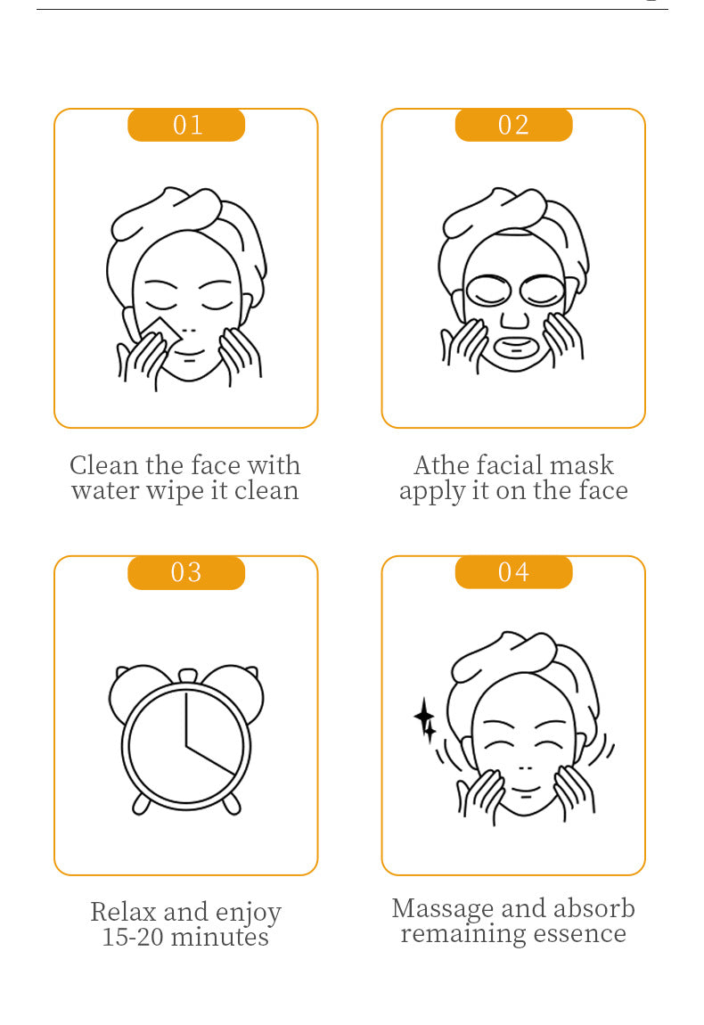 Honey Mask25g BIOAOUA Vitamin E Hydrating and Moisturizing Tablets Cross-Border Wholesale