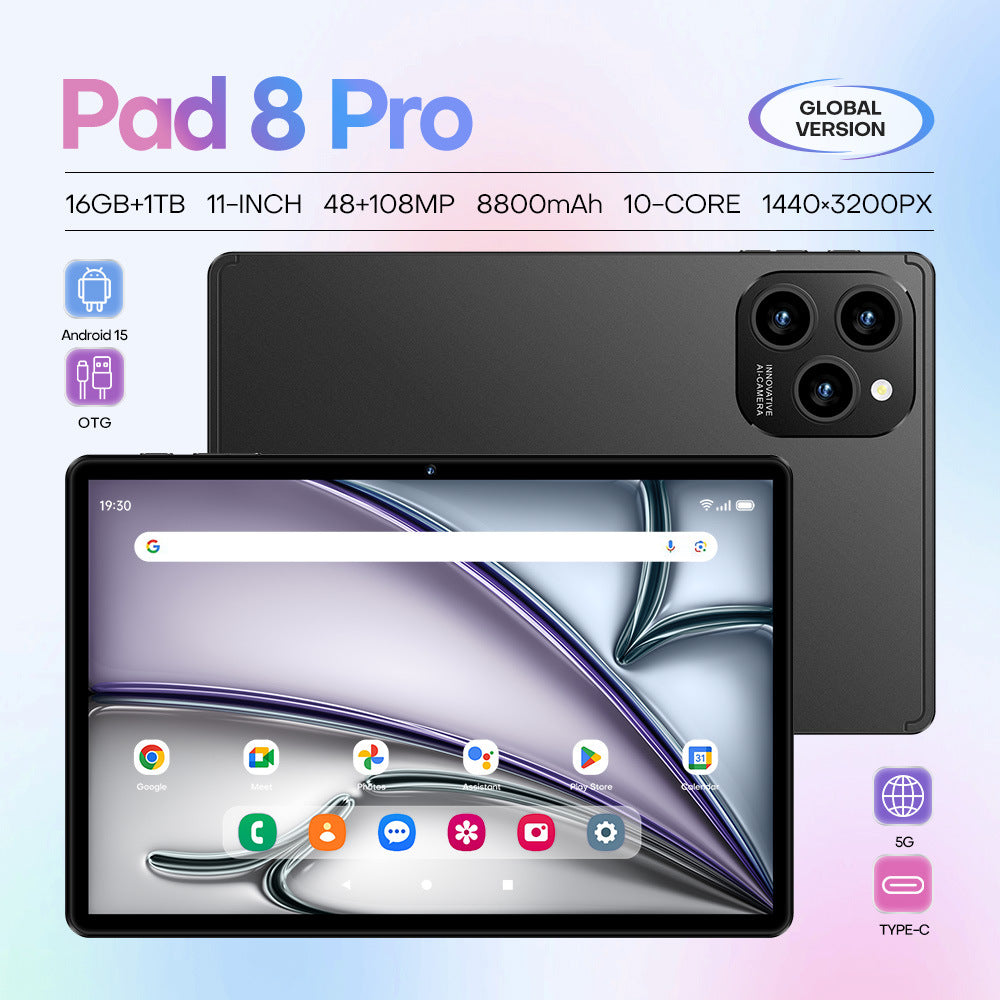 New Arrival Best Selling Android Tablet PC Pad 8 Pro 16+1T Memory in stock direct from source manufacturer