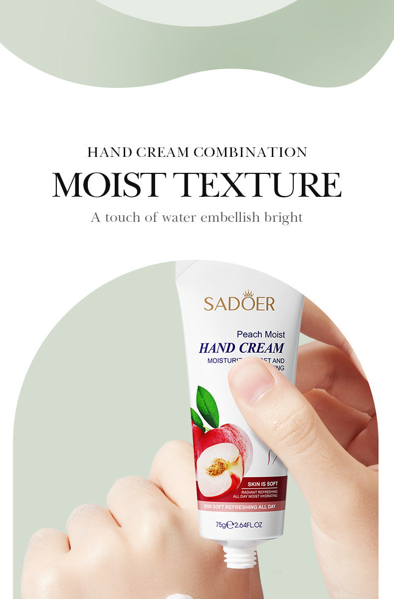 Full English SADOER Fruit Combination Moisturizing Hand Cream Hydrating Autumn and Winter Hand Cream  Foreign Trade Wholesale