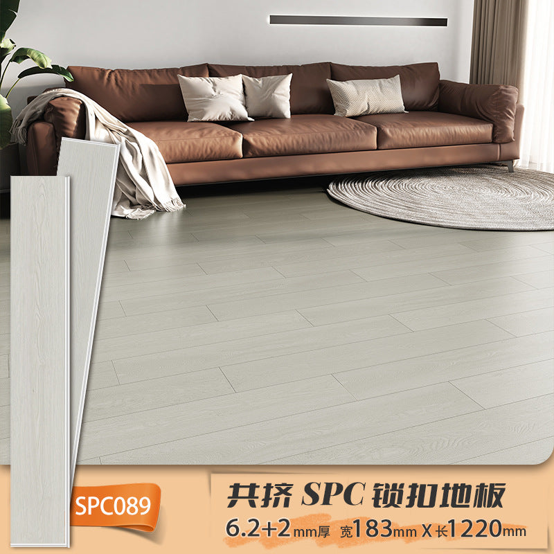 Anti-Slip Waterproof Fireproof Locking Eco-Friendly Flooring Commercial Project spc Stone Plastic Locking Type PVC Stone Crystal Flooring