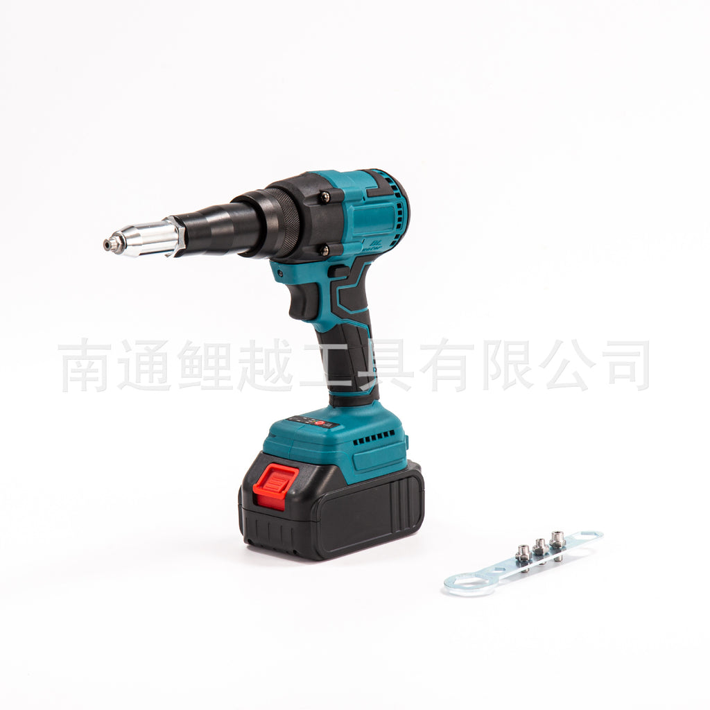 Lithium Battery Rechargeable Rivet Gun Fully Automatic Rivet Gun Brushless Lithium Battery Stainless Steel Blind Rivet Gun