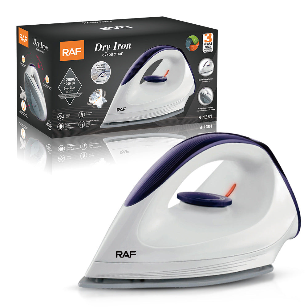European Standard Hot-Selling Household Handheld Electric Iron Hotel-Specific Dry Iron R.1261