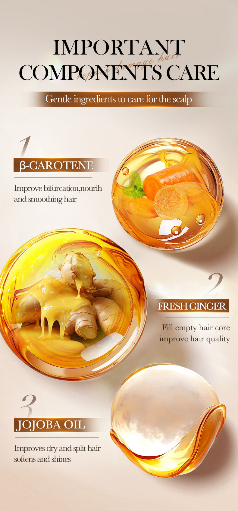 Full English Batana Scalp Hair Care Oil SADOER Soothing and Smooth Hair Oil  Wholesale