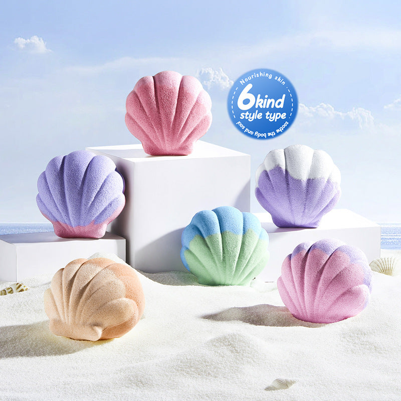 Shell Bath Salt Balls SADOER Deep Cleansing Body Bath Bath Salts Cross-Border Foreign Trade Wholesale