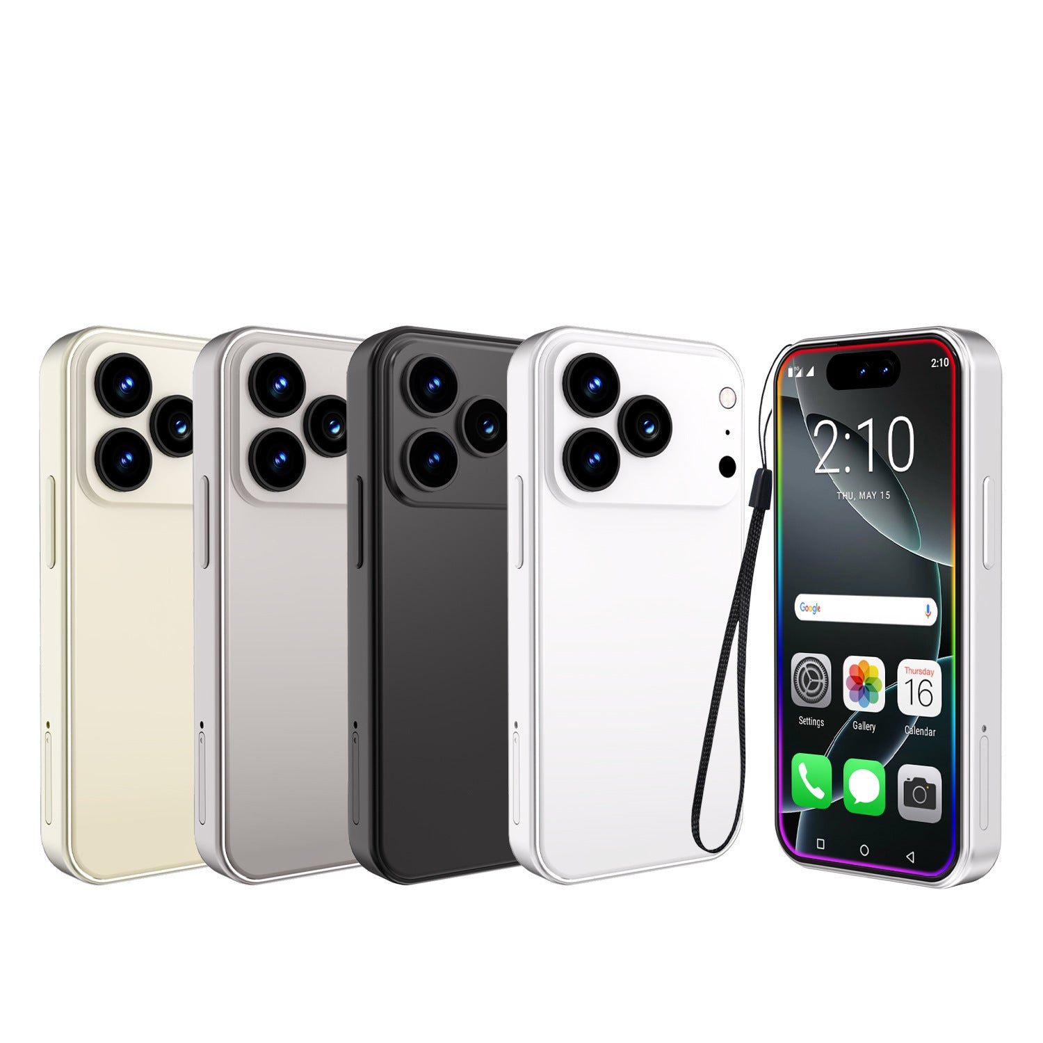 Export Mini 17promax New Mini Phone Android Smart Google Store4.0Inch3G