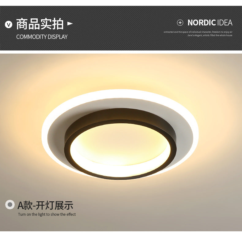 Aisle Light Corridor Light Simple Modern Entrance Light Nordic Entryway Hallway Stair Light Cloakroom Ceiling Balcony Light