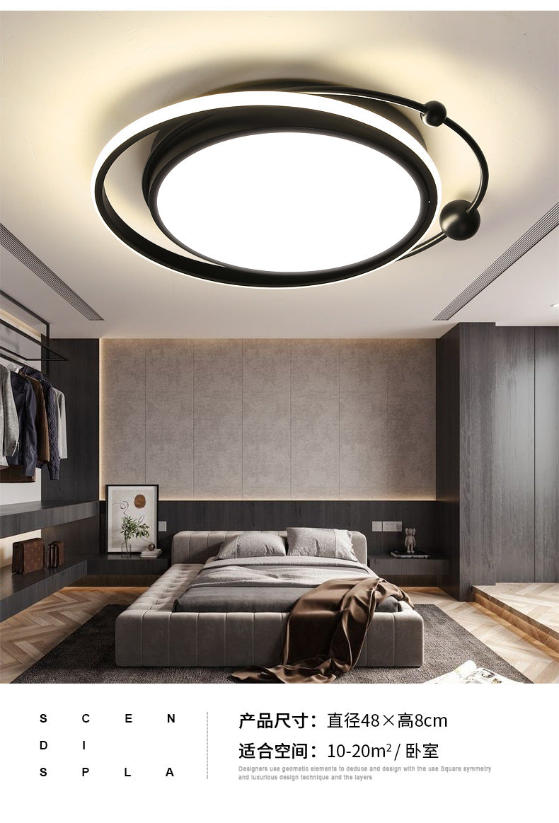 led Internet Celebrity Room Light Ceiling Light Simple Modern Master Bedroom Light Nordic Light Luxury ins Creative and Unique Restaurant Light