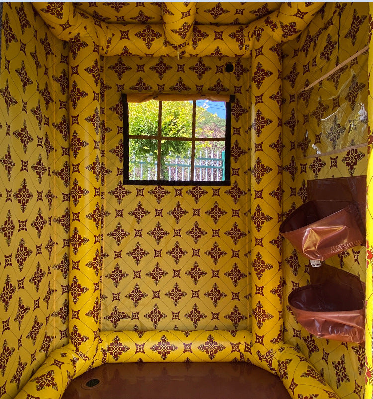 Middle East Inflatable Tent Outdoor Portable Mobile Toilet Tent Rainproof Dustproof Arabian Camping Tent