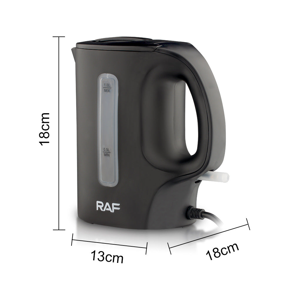 RAF European Standard Stainless Steel1L Electric Kettle Automatic Large Capacity Multi-Functional Kettle Overheat Protection