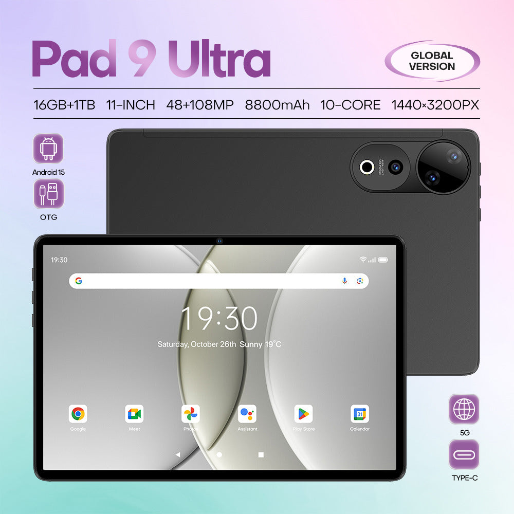 Pad 9 Ultra New10.11-inch Smart Tablet E-commerce Shopee
