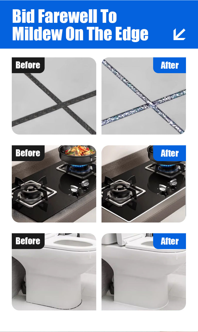 Tile Grout Sealer Floor Tile Kitchen Bathroom Anti-Mold Sealant Sink Toilet Glass Glue Magnetic Tile