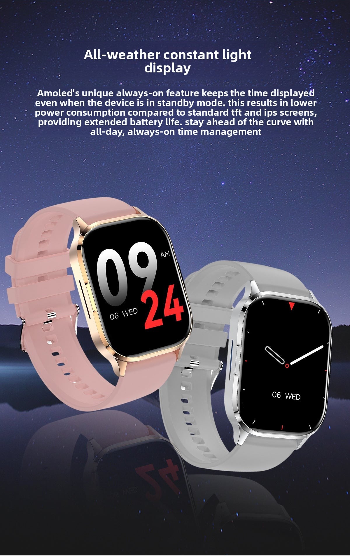 New HK21Smart watch multi-dial switching rotary button NFC Payment led Large Screen Factory