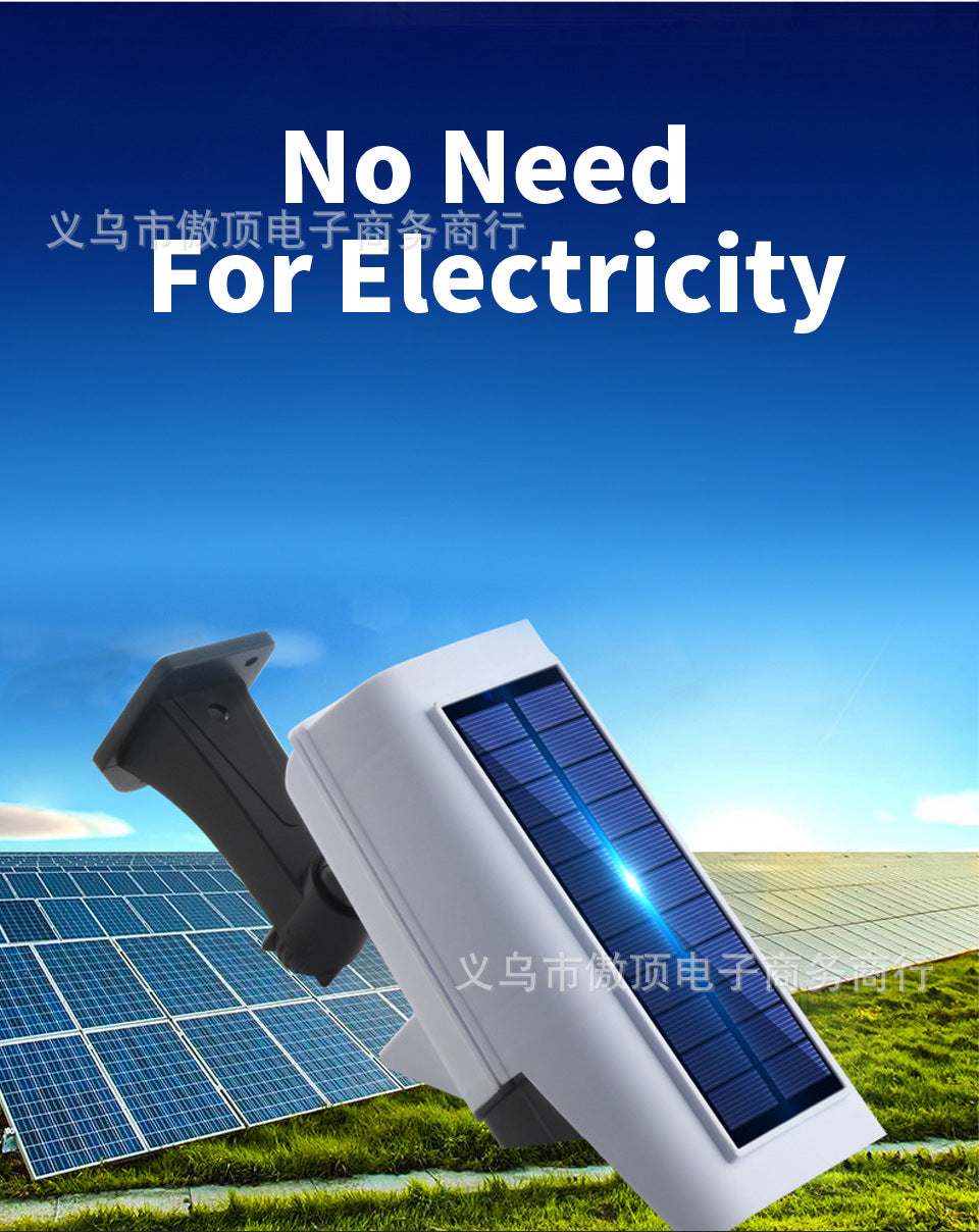 Solar Simulation Surveillance Light Outdoor Lighting LED Human Body Sensor Anti-Theft Light Garden Light Street Light