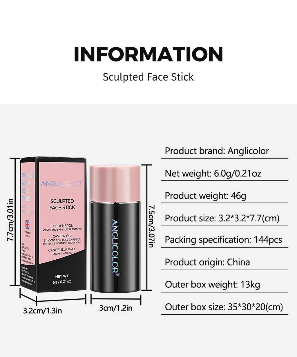 Hot-Selling Highlight Contour Stick Contour Shadow Pen Brightening 3D Eye Shadow Blush Cream Wholesale