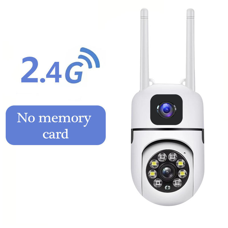 Wholesale4MP Night Vision Monitor wifi Voice Intercom Binocular Surveillance Camera Wireless Camera